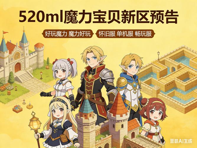魔力宝贝怀旧服：角色外观定制的独特魅力！